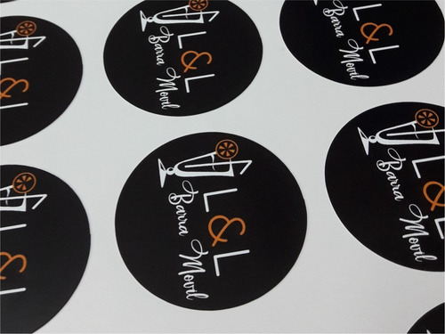 Imagen 3 de 3 de Autoadhesivos Stickers Calcomanías Pegotines Personalizados