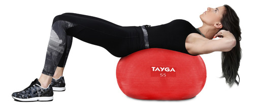 Pelota Balon Suizo Para Pilates Yoga 55 Cm Roja