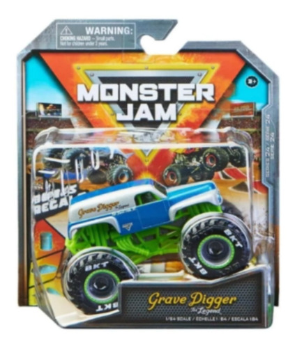 Monster Jam Grave Digger The Legend Escala 1:64. 6063847