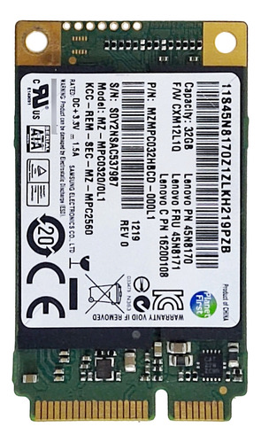 Ssd 32gb Para Lenovo Ideapad U410 