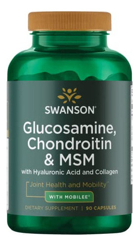 Swanson Glucosamina Condroitina & Msm Con Hyal-joint 90 Cáp