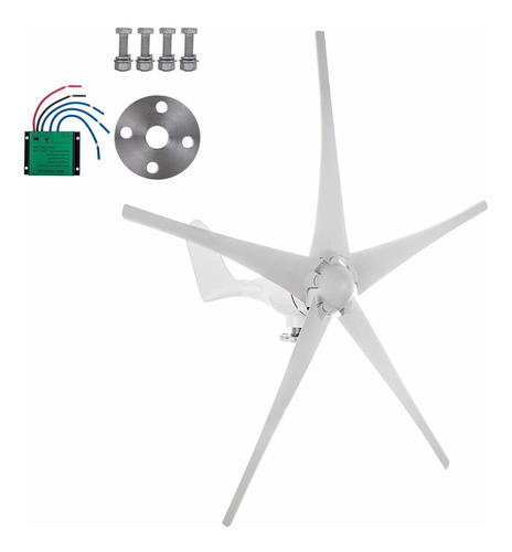 Generador Viento Turbina Hibrido Cc Kit Hojas