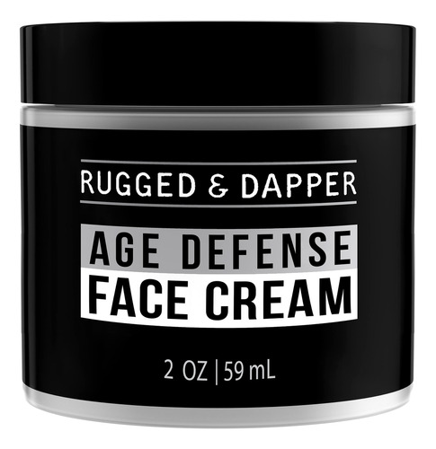 Rugged & Dapper Crema Facial Antienvejecimiento Para Hombres