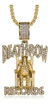Comprar Colar Pingente Death Row Cor Prata Tupac 2pac Hip Hop