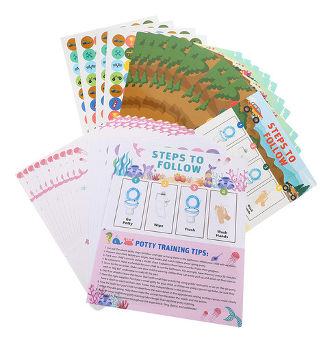Yc 1set Pegatinas De Coche Con Recompensas Para Aprender