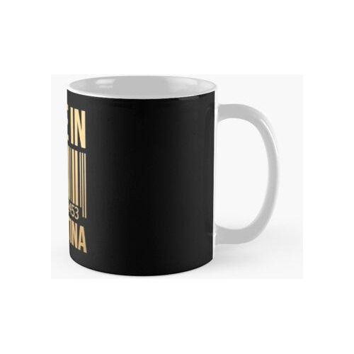 Taza Hecho En Argentina En Oro Calidad Premium