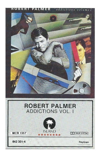 Robert Palmer Addictions Cassette + Cd Transfer Gratis