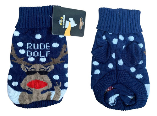 Chaleco Para Mascotas Rude Dolf Talla Xxs
