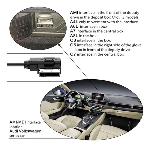 Kit De Automóvil De Receptor Bluetooth Compatible Con Audi