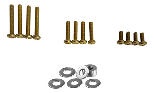 Parafuso M6 45mm Suporte Tv LG 43 49 50 55 60 65 70 Kit 12un