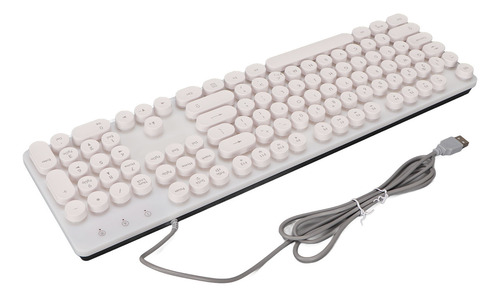 Teclado Mecânico Rbg Retroiluminado Usb 104 Teclas Para Jogo