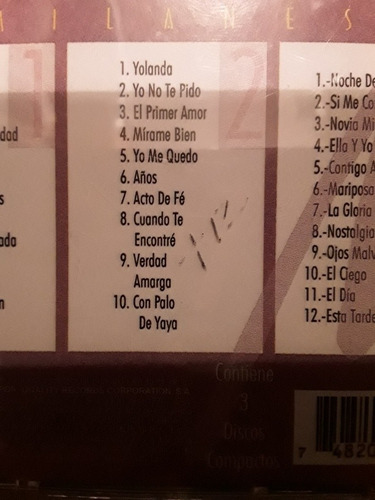 Pablo Milanes Graqndes Exitos Cuidado Album 3 Cds