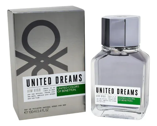 United Dreams Aim High 100 Ml Edt Spray De Benetton Orginal