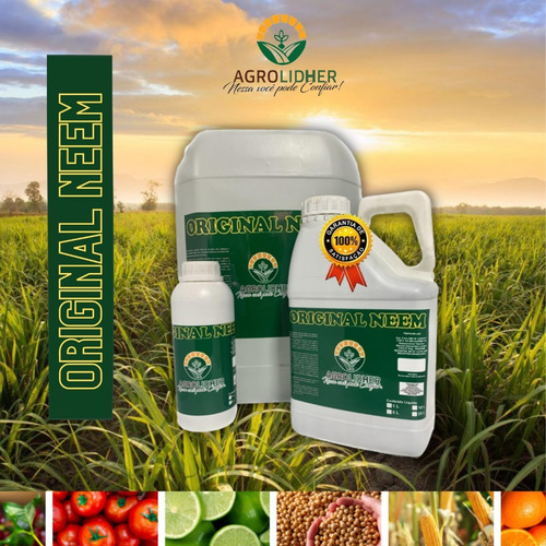 Óleo De Neem/nim Concentrado 500ml - Rende 150 Litros - Vd00