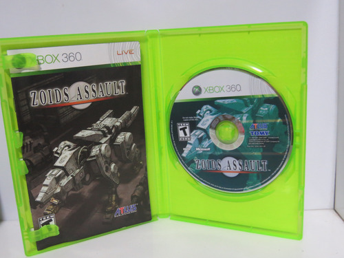 Jogo Zoids Assault Xbox 360 Original Midia Fisica Raro (Usado)