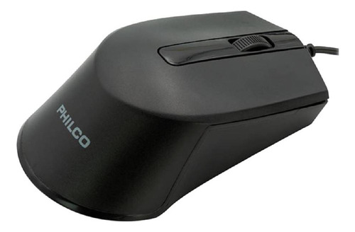 Mouse Alámbrico Philco Spk7104 Negro