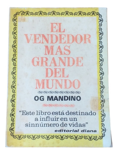 Libro El Vendedor Más Grande Del Mundo. Og Mandino