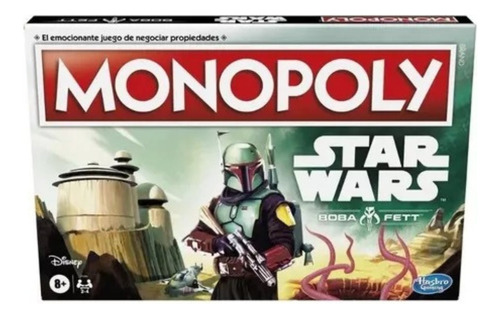 Monopoly Star Wars Boba Fett Hasbro Juego De Mesa Amigos