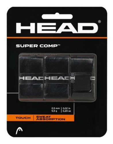 Cubre Grip Head Super Comp Pack X 3 Over Grip Mejor Tacto