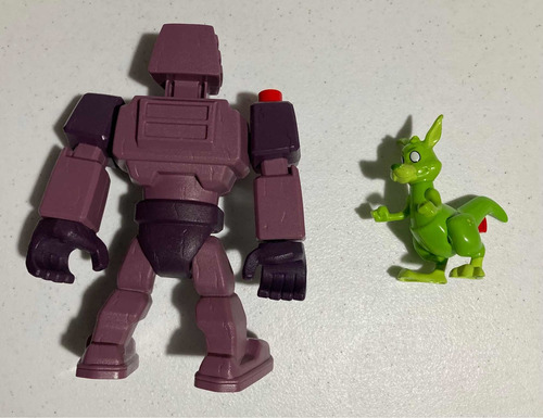 Imaginext Teen Titans Go Cinderblock Y Chico Bestia (Usado)
