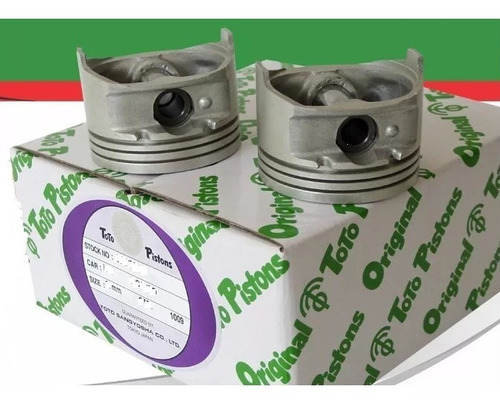 Pistones + Anillos Diam 81.5mm Pasador 21mm Toto Piston