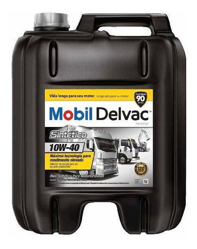 Aceite Mobil Delvac Xhp 10w40 X20 Litros Mercedes-benz