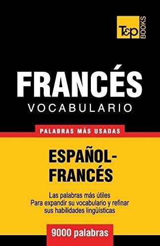 Libro : Vocabulario Español-frances - 9000 Palabras Mas