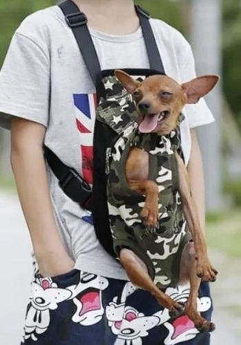 Imagen 6 de 10 de Bolso Mochila Transportadora Para Mascotas Perro Gato