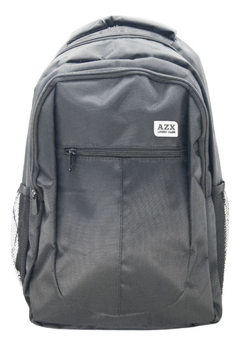 Mochila Bolsa Notebook Azx Preto Escolar Resistente Forrada
