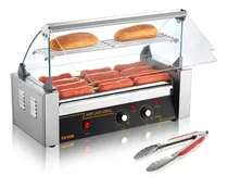 Comprar Maquina Coccion Salchicha Parrilla Hotdog Vitrina 12 Hot Dog