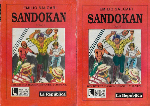 Sandokan - Emilio Salgari - Dos Tomos