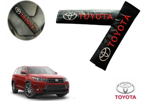 Par Almohadillas Cubre Cinturon Toyota Highlander 3.5l 2015