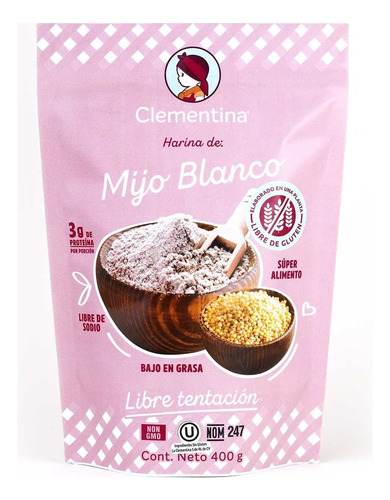 Harina Sin Gluten De Mijo Blanco (harina De Tef)