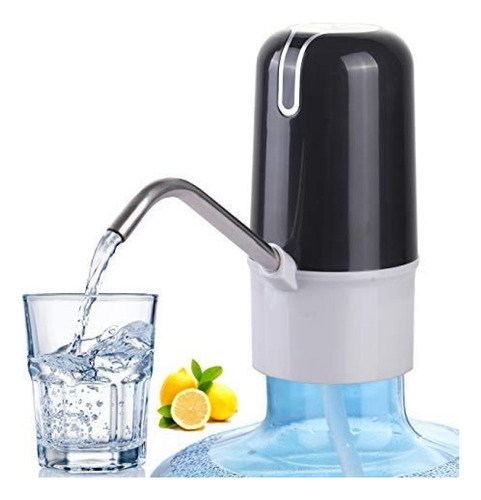 Dispensador De Agua Para Botella De 5 Galones Carga Usb