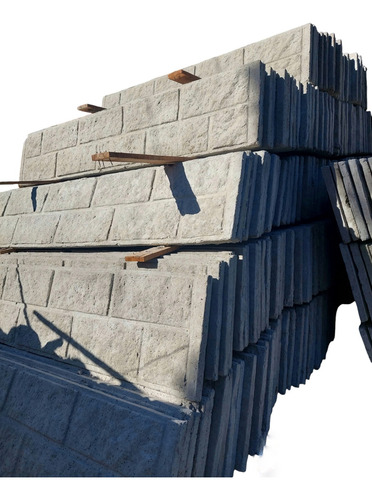 Cercos Paredones Económicos Ofertas Premoldeados Pared Símil Gris