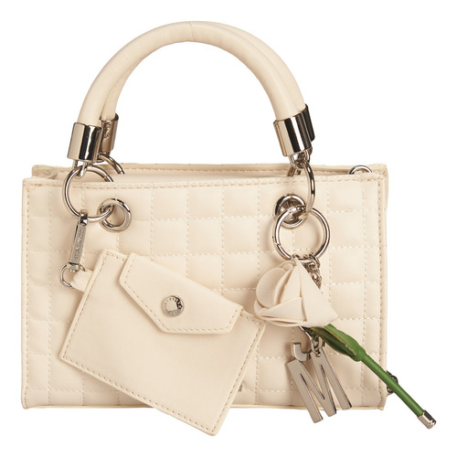 Bolsa crossbody BCAROLA3 color vainilla Steve Madden