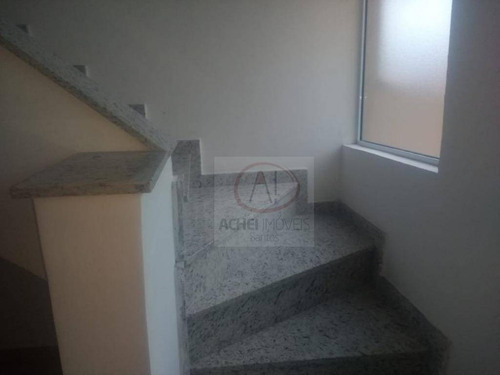 Casa Com 2 Dormitórios À Venda, 60 M² Por R$ 260.000,00 - Jardim Paraíso - São Vicente/sp - Ca1526