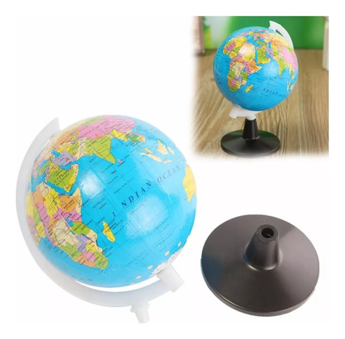 Globo Terráqueo Grande Mapa Político 18 Cms Diámetro Escolar