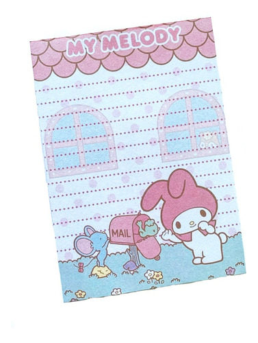 Block De Notas Libretas Esquelas My Melody Cinamorroll Cute