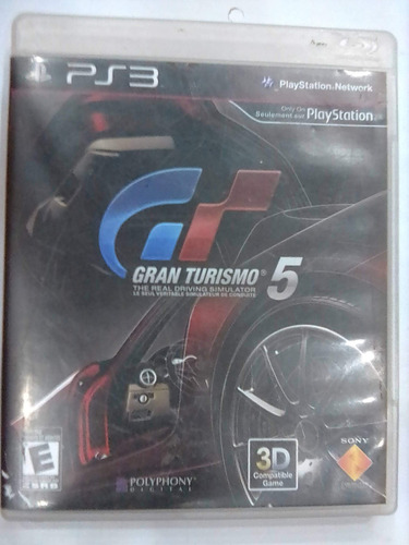 Gran Turismo 5. Ps3 Original Usado. Qqo.