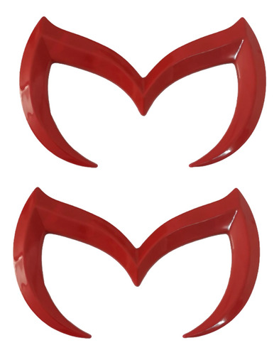 Adhesivo Con El Logotipo De Red Evil M, 2 Unidades, Para Tod