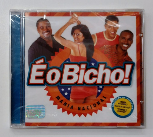 Cd É O Bicho Mania Nacional Lacrado Promo