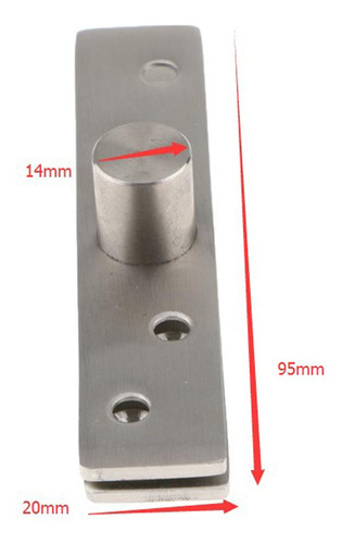2x De Puerta Giratoria De 360 Grados De Material Acero