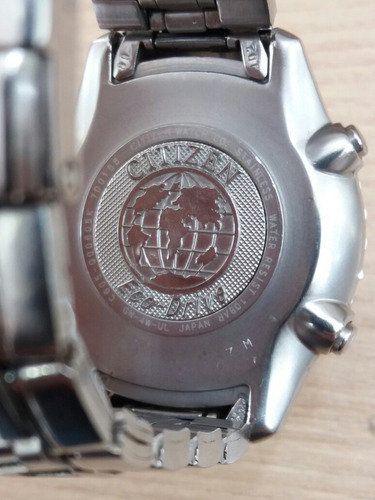 Citizen Eco-drive Hora Mundial Cronógrafo
