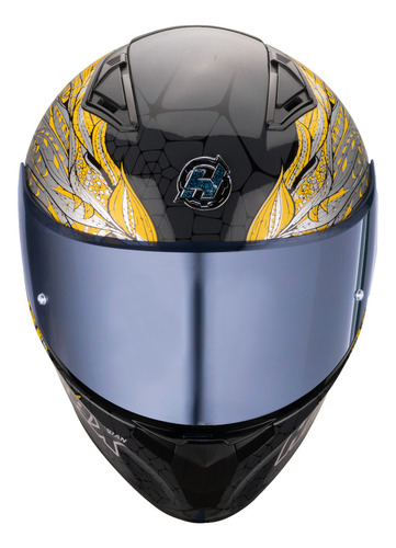 Hax Helmets. Casco Certificado Dot + Ece. Obsidian Slayer