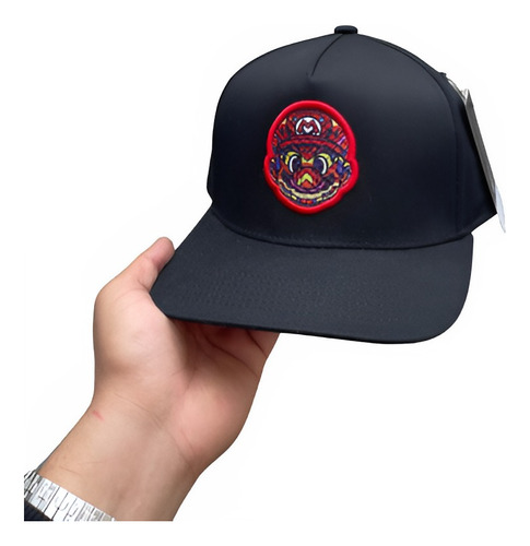 Gorra Mario Parche Bordado