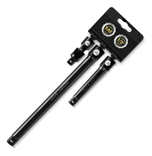 Barra De Impacto Con Junta Universal Acero Cr-v Fosfato Negr