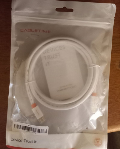 Cable Thunderbolt 2 Mini Displayport Tv Pc - 100cm Video