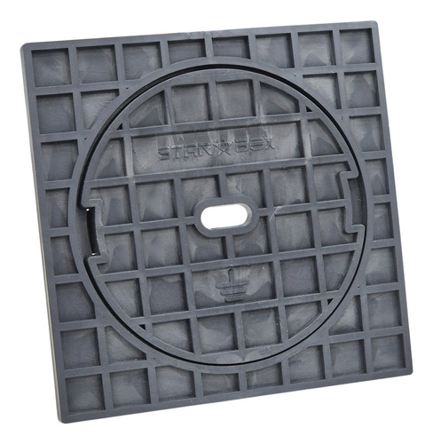Caja Tapa Inspección Para Jabalina Pvc Puesta Tierra