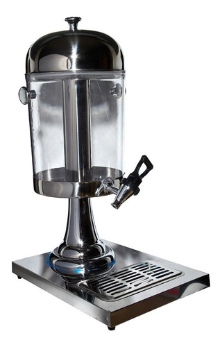 Dispensador De Jugo 8 Lts. Acrilico Y Acero Inox Goldsky